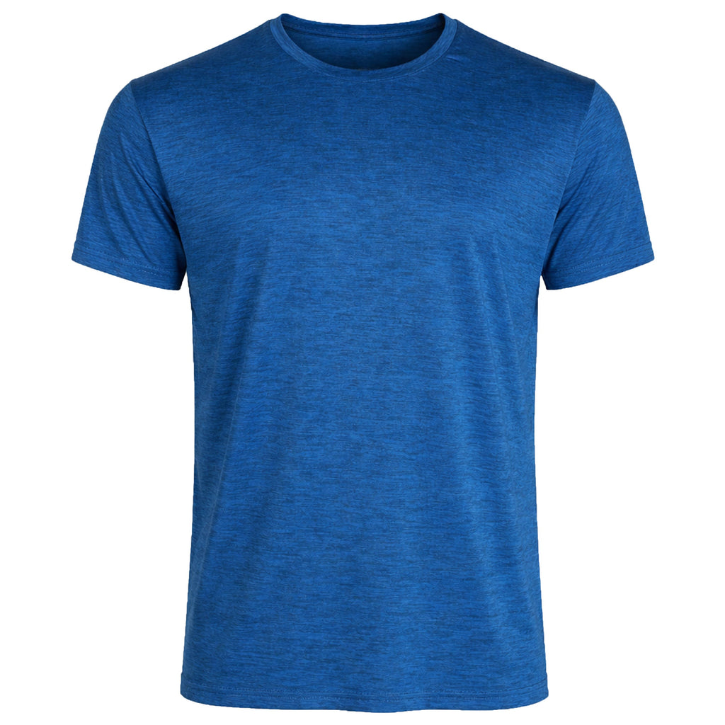 Men's Short Sleeve Moisture-Wicking Performance Tee: Black / M