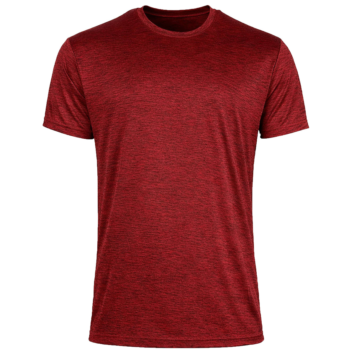 Men's Short Sleeve Moisture-Wicking Performance Tee: Black / XL