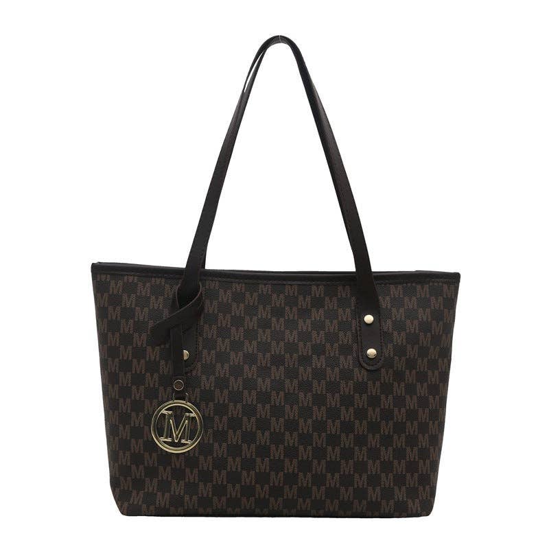 Chic Tote Bag for Women - Stylish PU Shoulder Bag: Pink