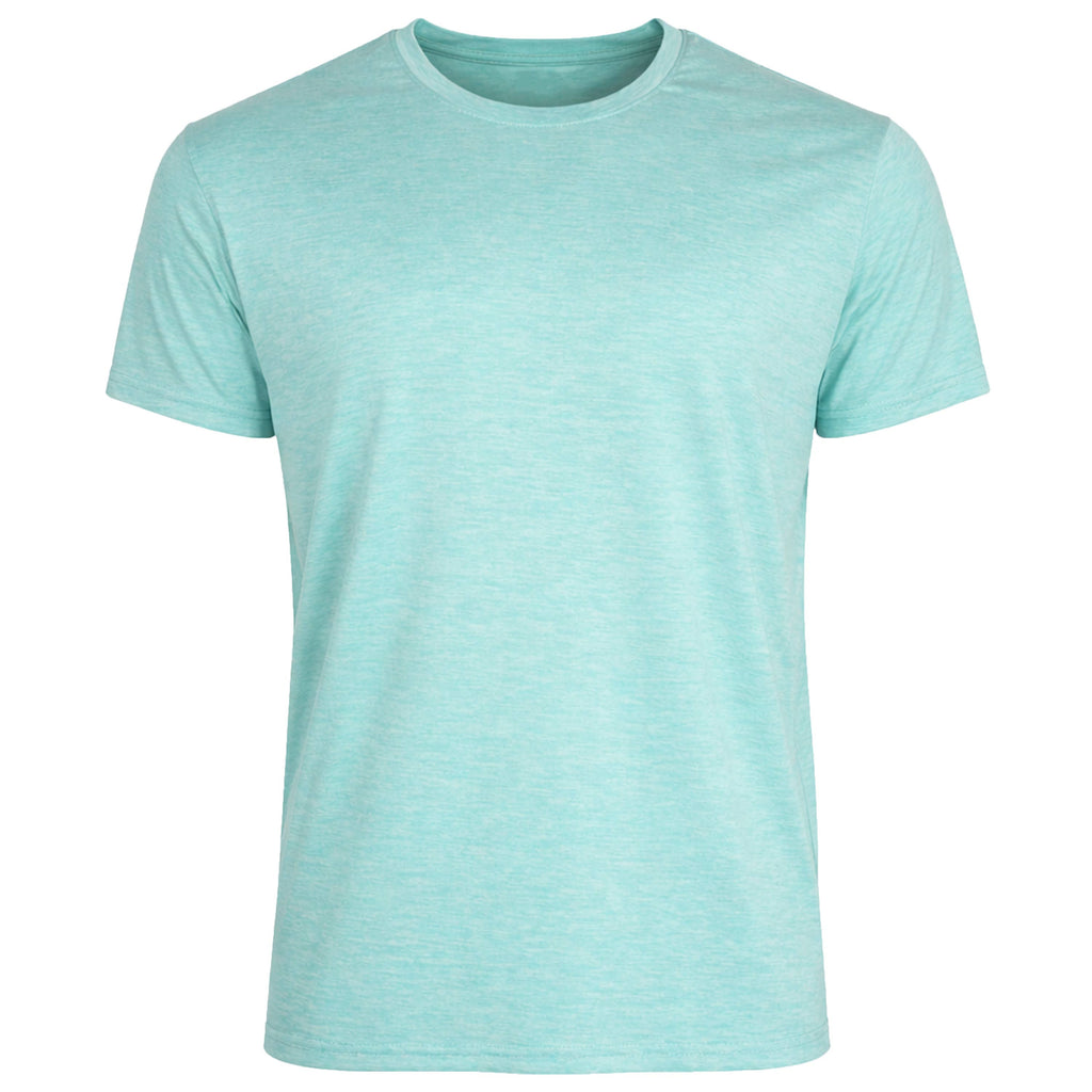 Men's Short Sleeve Moisture-Wicking Performance Tee: Black / 3XL
