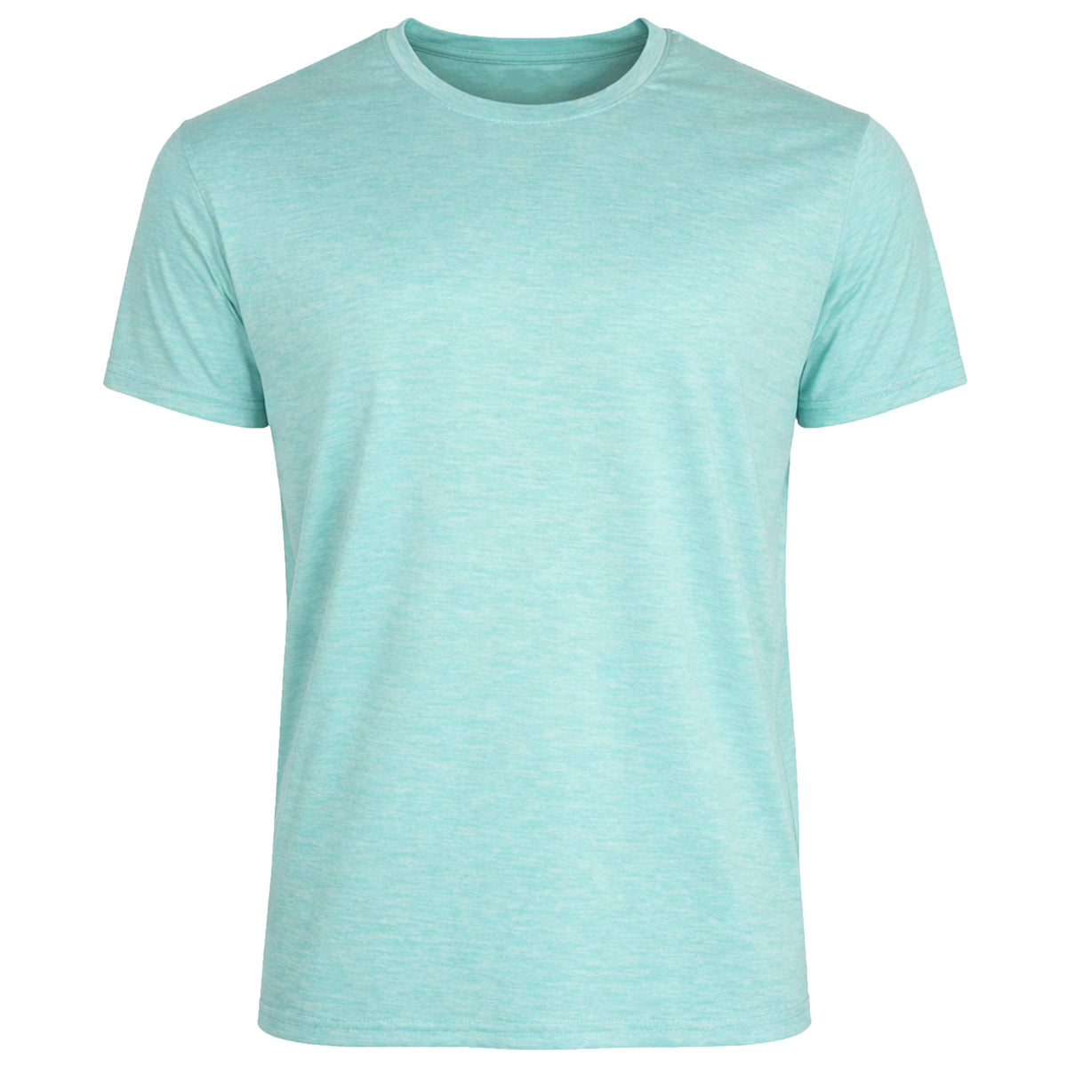 Men's Short Sleeve Moisture-Wicking Performance Tee: Black / 2XL