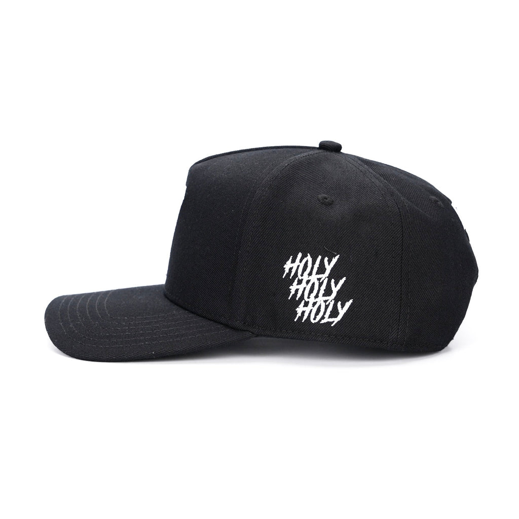 ‘7’ Premium SnapBack - Black/White